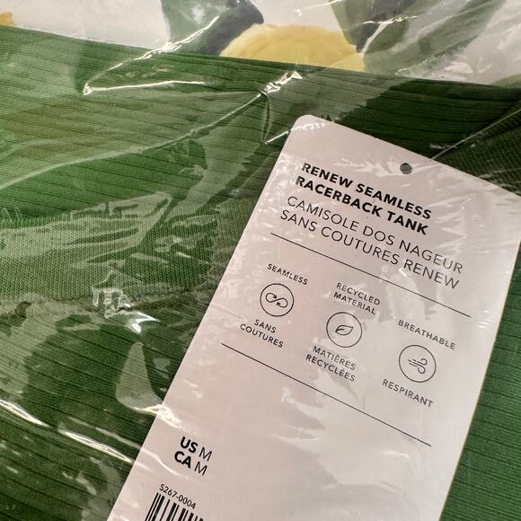 ATHLETA NWT Renew Seamless Racerback Running Workout Tank Shirt – Medium - Picture 8 of 9